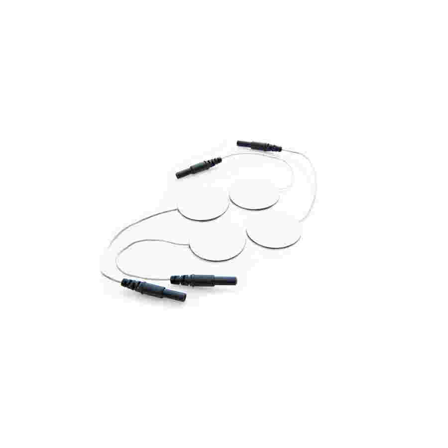Electrode adhésive diamètre 3 cm - 4 pièces