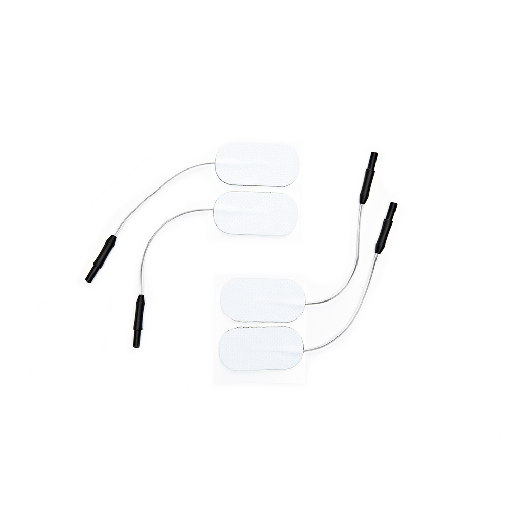 Electrode adhésive 2,5x5 cm - 4 pièces