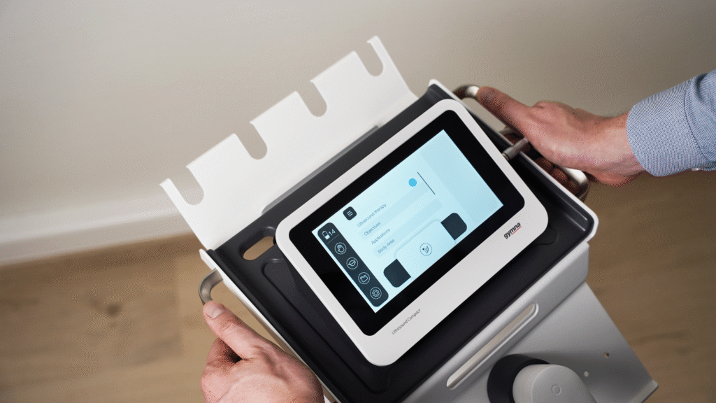 L'Ultrasound compact sur un chariot