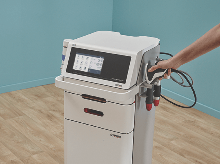 The Gymna ShockMaster device