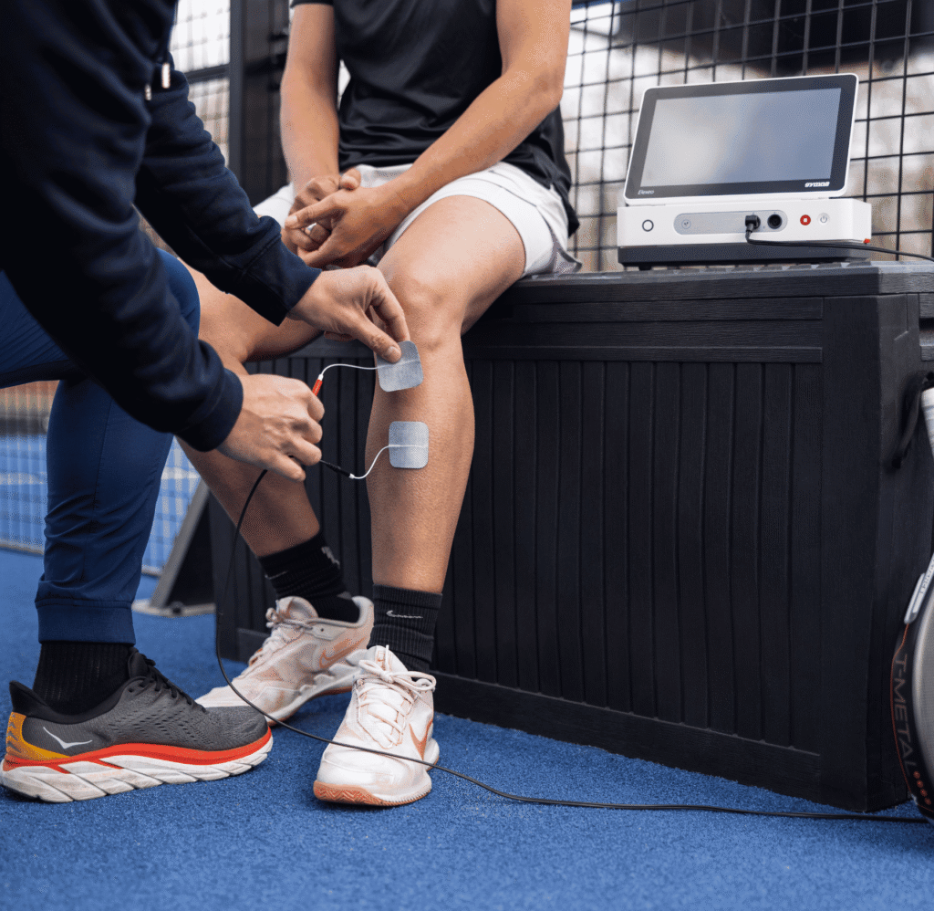 mobile treatments are possible with the compact and lightweight Elexeo